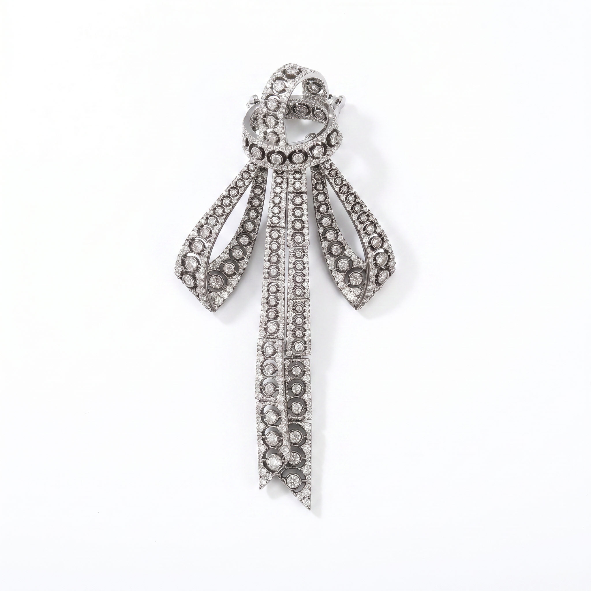 Bow brooch