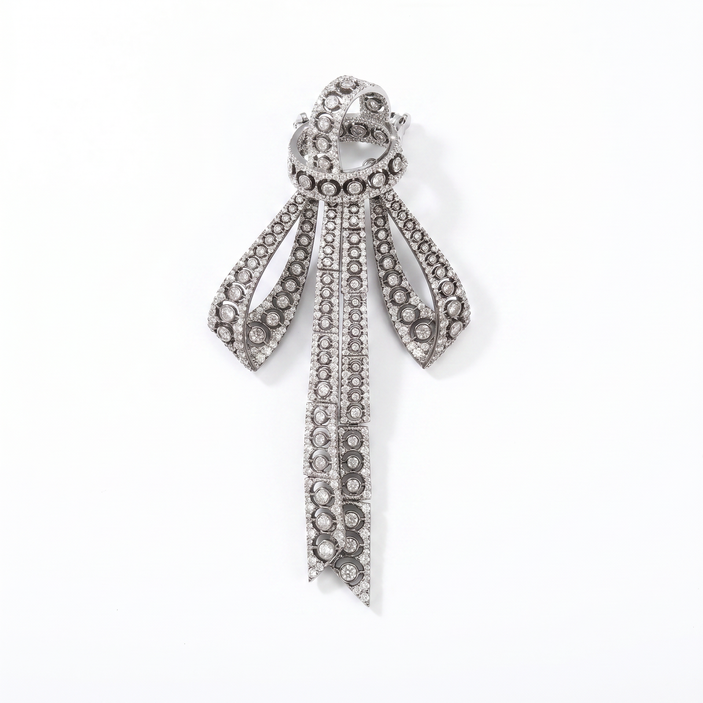 Bow brooch