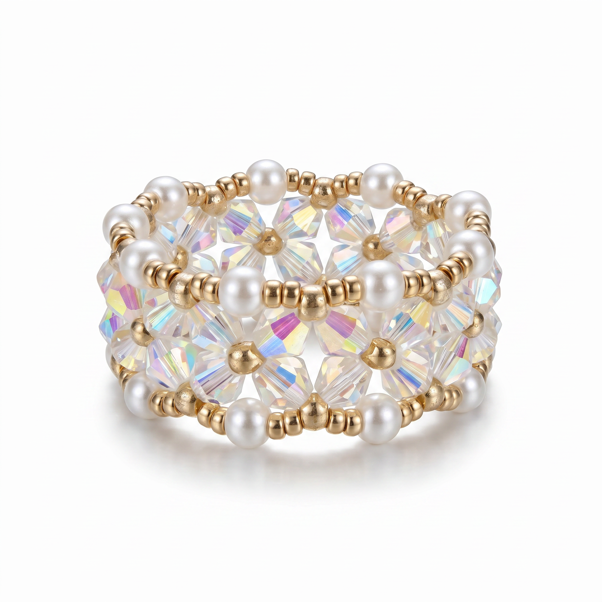 Pearl White Ring